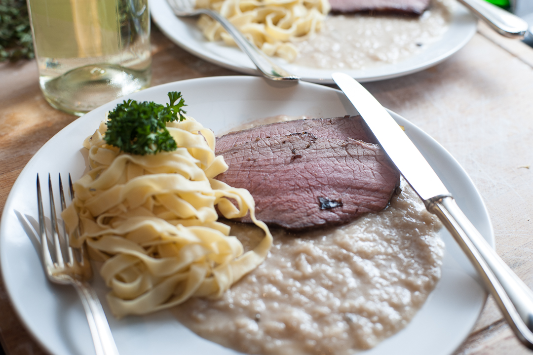 Sous-Vide Tafelspitz mit Sahnemeerrettich