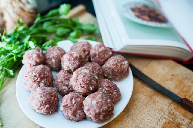 Lammbällchen mit Libanesischem Reis1